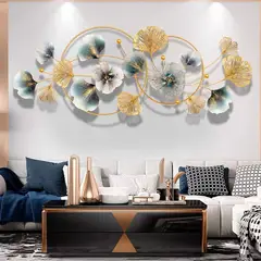 GENERICO - Adorno Metalico de pared Decoración Arte Moderno