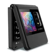 LOGIC - Logic Z1L 4G Celular Económico con Botones Grandes y Doble pantalla