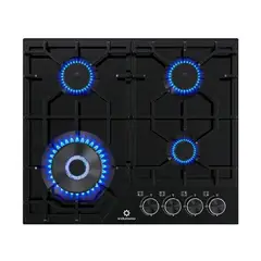 INDURAMA - Cocina Empotrable 4 Hornillas EGASI 604CGNE