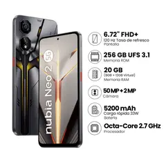 ZTE - NUBIA NEO 2 5G 8GB+256GB - GRIS