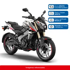 BAJAJ - MOTO PULSAR NS 400 Z - BLANCO / ROJO