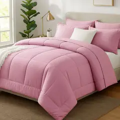 GENERICO - EDREDON 1.5 PLAZA COOZY SET CUADROS PERU PIMA + FUNDAS DE ALMOHADA