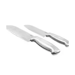 OSTER - Set de Cuchillos Oster® 2Pzs Santoku Acero Inoxidable 91602 02