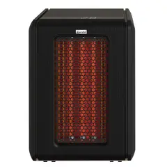 Kendal - ESTUFA INFRAROJA GOLDEN TUBE KENDAL NEGRA 65m2- 2000W NEGRO
