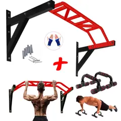 HOLGU - Barra calistenia Multigrip + push up + guantes gratis