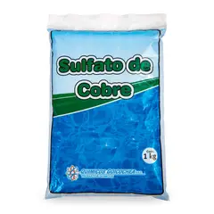 NACIONAL - Sulfato de Cobre Bolsa 1kg