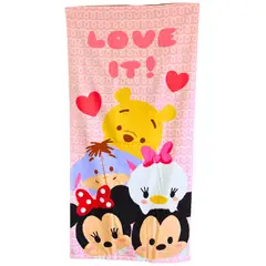 DISNEY - Toalla de Playa Infantil TSUM TSUM 140x70cm