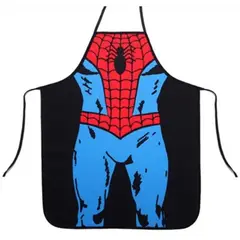 GENERICO - DELANTAL MANDIL SPIDERMAN HOMBRE ARAÑA