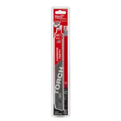 Milwaukee - Hoja de sierra sable 9pulg 8TPI TORCH de CARBURO 48-00-5302