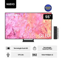 SAMSUNG - COMBO TV 55 QLED F-QN55Q7F5A-01 QN55Q7F5AGXPE + HW-C400