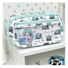 GENERICO - Miku -  Cartuchera importada 4 compartimientos