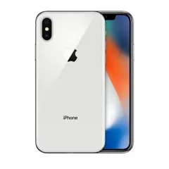 APPLE - IPhone X 256gb Plata - Grado B - Entrega Inmediata - Reacondicionado