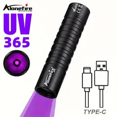 OEM - Linterna Uv Ultravioleta Recargable Litio 365nm Profesional