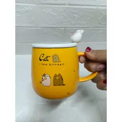 GENERICO - TAZA GATITO NARANJA - NARANJA