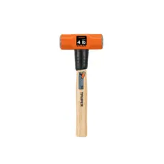 TRUPER - Comba 4 lb (1.8 kg) Octagonal Mango de Madera 16508 Truper