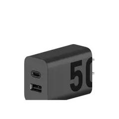 MOTOROLA - Cargador Para Motorola50W Salida Tipo C con Cable Carga Rápida