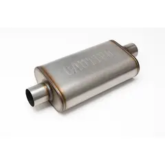 GENERICO - Resonador Muffler Cautivo 2” Acero Inoxidable