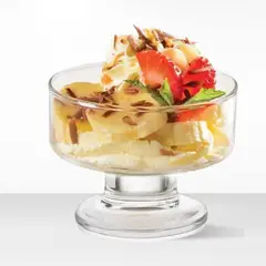 CRISTAR - Copas de Vidrio Para Helado lex 220 Ml 6 Piezas