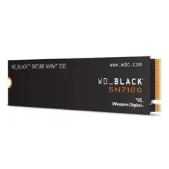WESTERN DIGITAL - Disco Solido SSD Western Digital SN7100 Black 2TB M2 2280 PCIe G3n 4