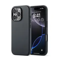 CASE - SILICONA PARA IPHONE 13 PRO MAX - NEGRO