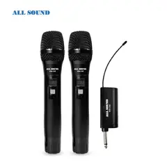 ALL SOUND - MICROFONO INALAMBRICO DUAL UHF WM-20B