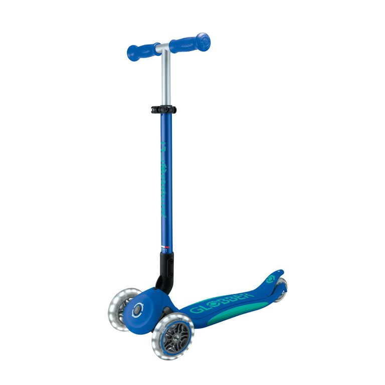 Scooter Globber Elite LED Azul