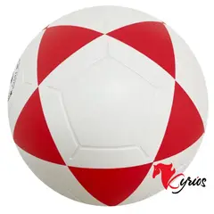 NO LOGO - PELOTA DE PVC VULCANIZADO PARA FUTBOL NUMERO 5 COLOR ROJO