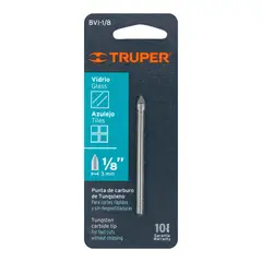 TRUPER - Broca para vidrio y mayólica de 18 - 11700