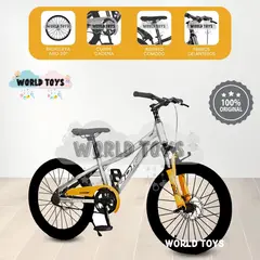 CONFORT - Bicicleta Deportiva con Canasta Aro 20 «BD LAKE» Orange