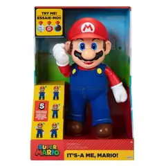 JAKKS PACIFIC - Nintendo Its‑A‑Me Mario Talking Action Figure
