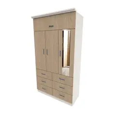 MUEBLES MACRUMO - Ropero de 100cm - Color ARENA