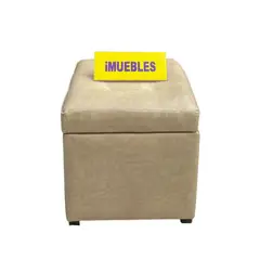 TEMEL - Asiento Modular Puff con Baúl Incorporado para Almacenamiento