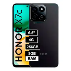 HONOR - Celular Libre X7c 8GB RAM - 256GB NEGRO