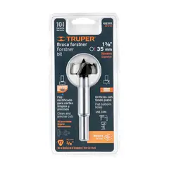 TRUPER - BFM-35 Broca forstner 35 mm para madera - 102372