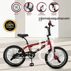BABY - Bicicleta Deportiva para Niños Aro 20 «RAY MX» Red
