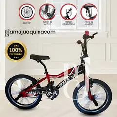 BABY - Bicicleta Deportiva BMX para Niños Aro 20 «BUKINGHAM» Red