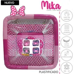 GENERICO - Corral para Bebes Plegable Mika Niña