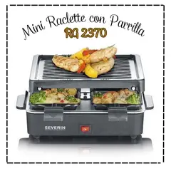 SEVERIN - Mini Raclette con Parrilla - RG 2370