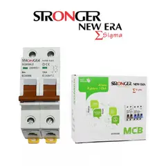STRONG - LLAVE INTERRUPTOR TERMOMAGNÉTICO 2X32AMP STRONGER NEW ERA