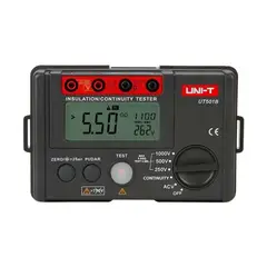 UNI T - Megóhmetro megometro medidor de aislamiento UNI-T UT501B 1000V 5G Ohm