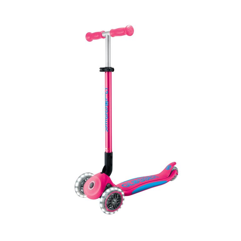 Scooter Globber Elite LED Fucsia