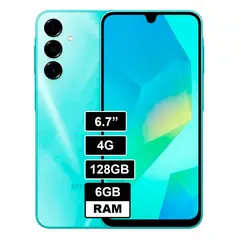 SAMSUNG - Celular Galaxy A16 4G 6GB - 128GB - VERDE