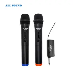 ALL SOUND - MICROFONO INALAMBRICO DUAL WP-30B DE MANO UHF