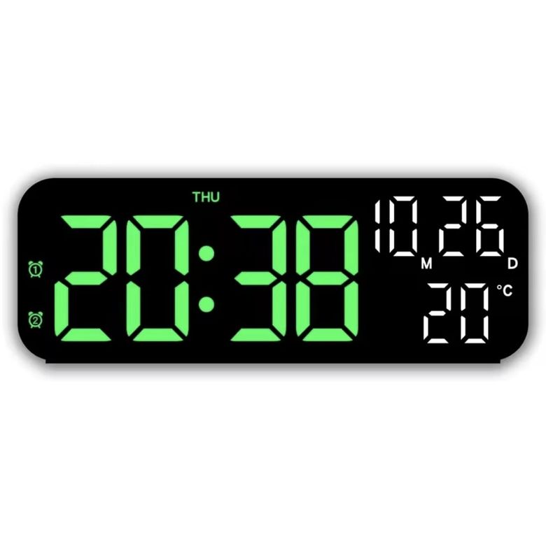 Reloj Despertador LED con Temporizador Para Dormitorio Oficina