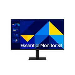 SAMSUNG - MONITOR SAMGUNG LS27D300GA PLANO 27 FHD IPS 100HZ 5ms HDMI VGA