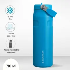 STANLEY - Tomatodo Termica Flip Straw Lid Azure Stanley 710 Ml