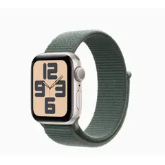 APPLE - Watch SE 2024 40mm GPS Aluminio Starlight Correa Verde