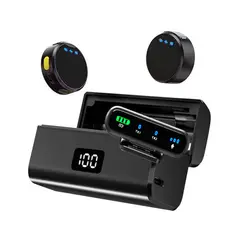 OEM - Micrófonos de botón magnético SX40 Pro para Tipo C, IOS y Cámaras