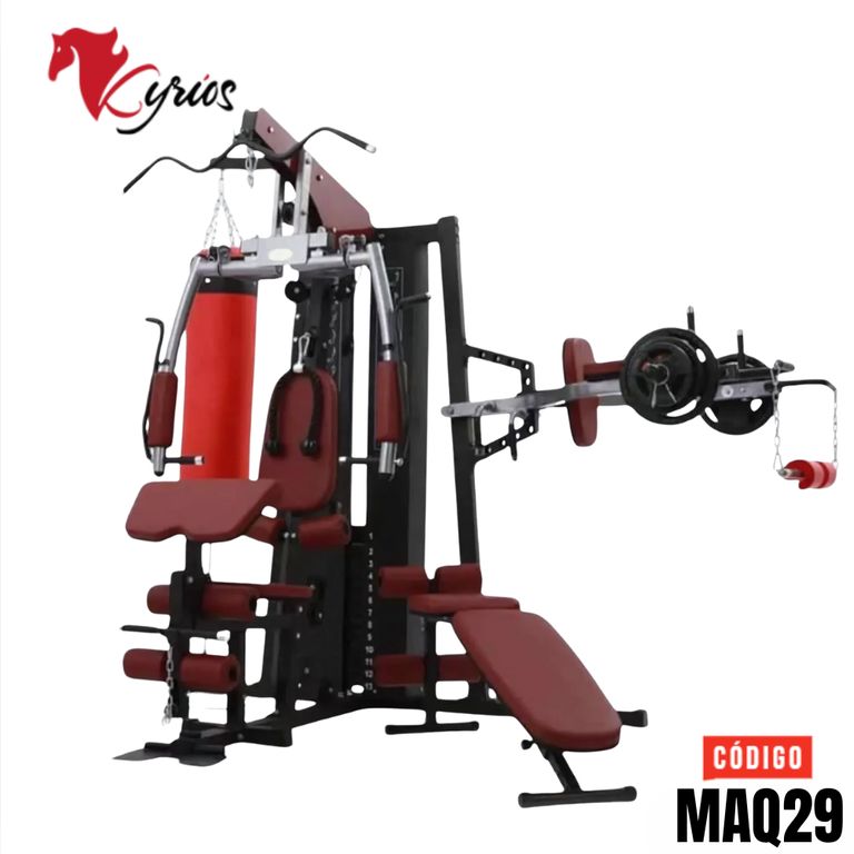 MAQUINA DE GIMNASIO DE 3 ESTACIONES