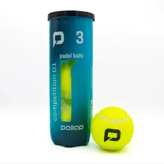 FUBBALL - PELOTAS DE PADEL PALLAP PACK 3 UNIDADES